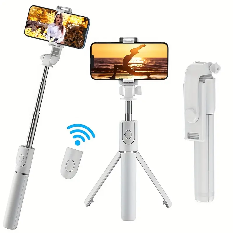 Selfie Stick Multifunctional Tripod with Wireless Remote