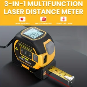 MIGPRC High-Precision Laser Rangefinder with Steel Tape