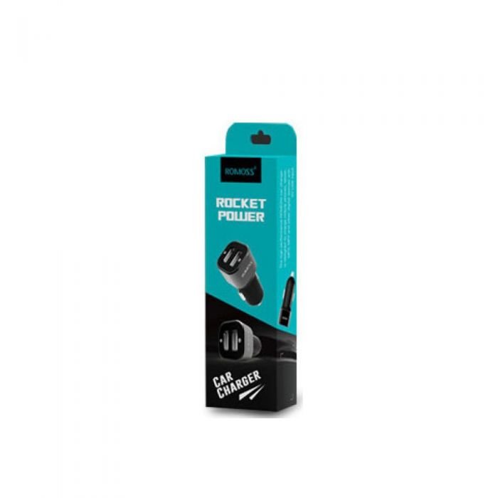 Romoss Car Charger Rocket Power 2USB 2.4A AM12