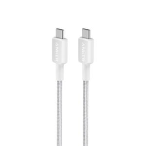 322 Type C To Type C Cable (White)