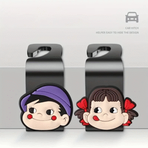 Heavy-Duty Car Seat Back Hooks (2 pcs)