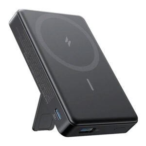 MagGo Powerbank 10k, 15w Ultra-Fast Magnetic Charging with Smart Display Black