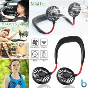 Mini Sports Fans 3 Gears Wearable Sport Fan
