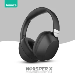 Amaze A655 Whisperx Anc Wireless Headphone – Black – BIS