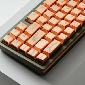 Awekeys Full Metal Keycap Set for Exceptional Durability