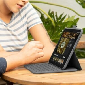 Logitech Slim Folio Full Size Keyboard Case for iPad