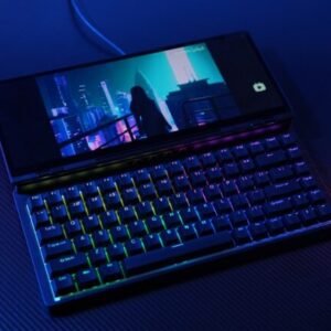 Welder Folding Mechanical Keyboard with Smart Touchscreen