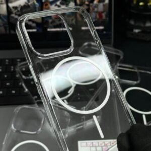 MagSafe Transparent Crystal Clear Back Case For all iPhone Apple Models Best Price in Pakistan