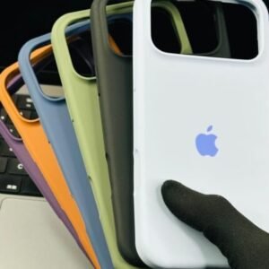 Official Soft Silicone Back Case For iPhone 17 pro max