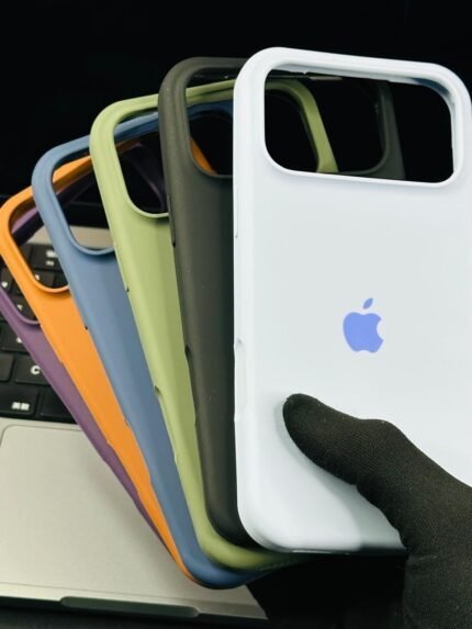 Official Soft Silicone Back Case For iPhone 17 pro max