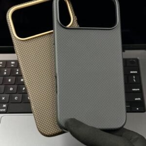 Premium Quality Carbon Fiber Back MagSafe Case For iPhone 17 Pro Max