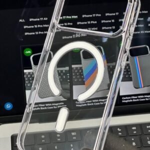 IC MagSafe Crystal Clear Back Case for iPhone 17 pro Max