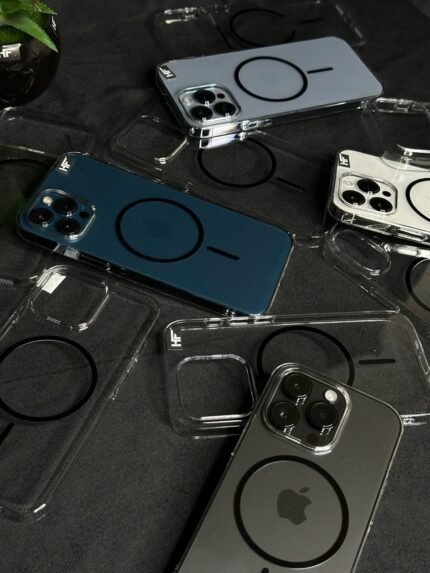 Full Transparent Crystal Clear With MagSafe Back Case For iPhone Apple Models Best Price in Pakistan