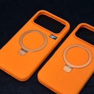 J-Case Soft Silicone With Ring Stand Back Case For iPhone 17 pro Best Price in Pakistan