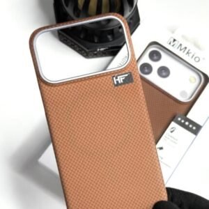 M(MIKO) Carbon Texture Ultra Thin MagSafe Back Case For iPhone 17 Pro Max